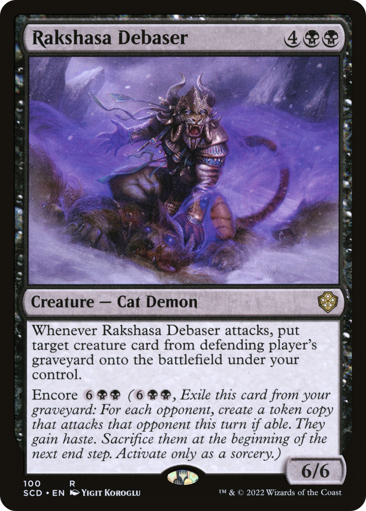 Rakshasa Debaser [Starter Commander Decks] | Jomio and Rueliete's Cards and Comics