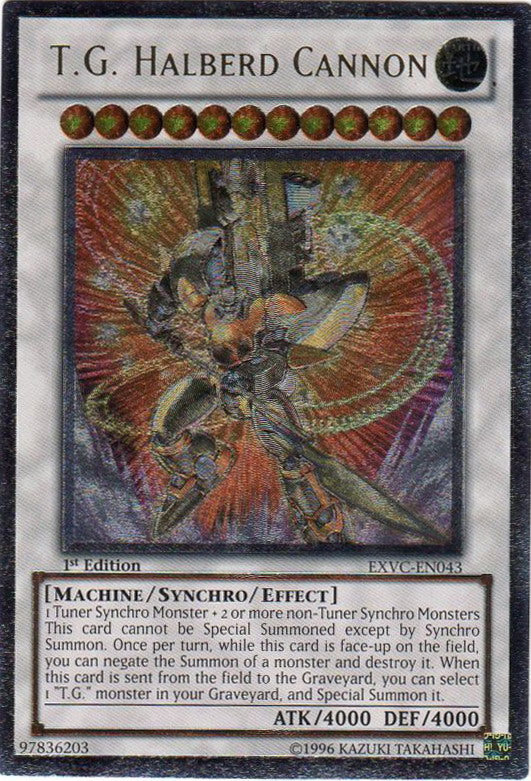 T.G. Halberd Cannon (UTR) [EXVC-EN043] Ultimate Rare | Jomio and Rueliete's Cards and Comics
