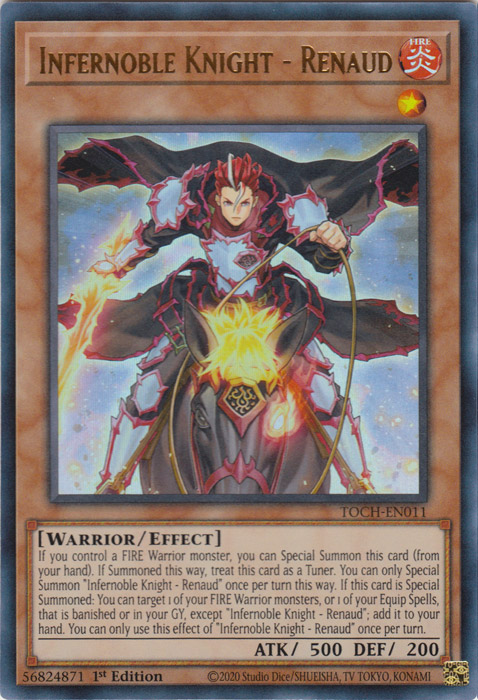 Infernoble Knight - Renaud [TOCH-EN011] Ultra Rare | Jomio and Rueliete's Cards and Comics