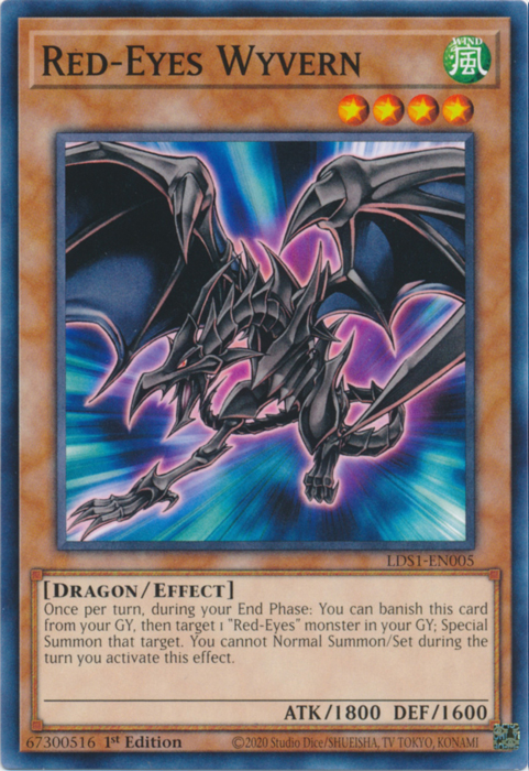Red-Eyes Wyvern [LDS1-EN005] Common | Jomio and Rueliete's Cards and Comics