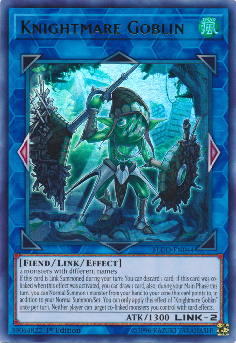 Knightmare Goblin [FLOD-EN044] Ultra Rare | Jomio and Rueliete's Cards and Comics