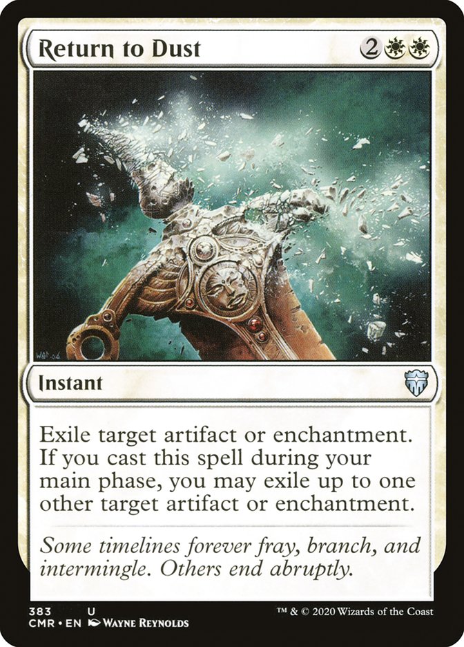 Return to Dust (383) [Commander Legends] | Jomio and Rueliete's Cards and Comics