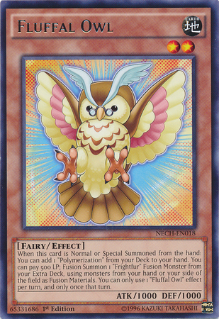 Fluffal Owl [NECH-EN018] Rare | Jomio and Rueliete's Cards and Comics