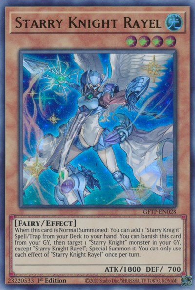 Starry Knight Rayel [GFTP-EN028] Ultra rare | Jomio and Rueliete's Cards and Comics