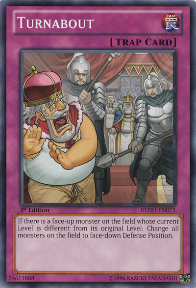 Turnabout [REDU-EN075] Common | Jomio and Rueliete's Cards and Comics
