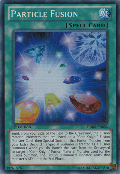 Particle Fusion [HA06-EN055] Super Rare | Jomio and Rueliete's Cards and Comics