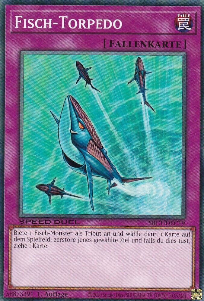 Fish Depth Charge [SBC1-ENC19] Common | Jomio and Rueliete's Cards and Comics