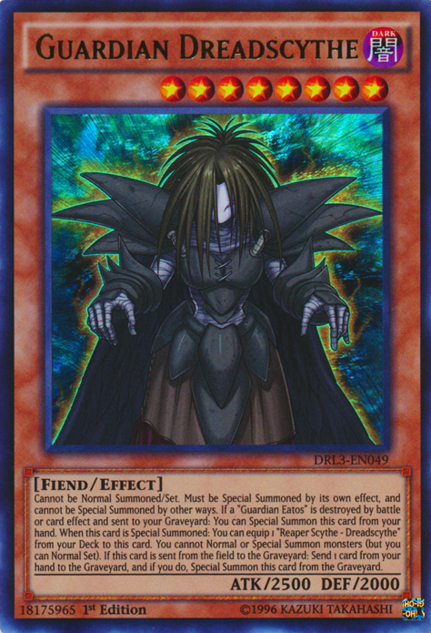 Guardian Dreadscythe [DRL3-EN049] Ultra Rare | Jomio and Rueliete's Cards and Comics