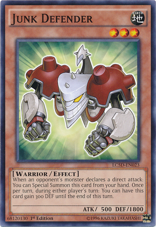 Junk Defender [LC5D-EN023] Common | Jomio and Rueliete's Cards and Comics