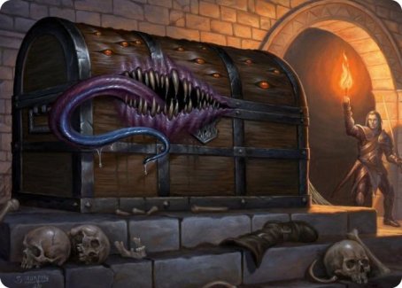 Mimic Art Card [Dungeons & Dragons: Adventures in the Forgotten Realms Art Series] | Jomio and Rueliete's Cards and Comics