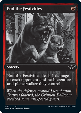 End the Festivities [Innistrad: Double Feature] | Jomio and Rueliete's Cards and Comics