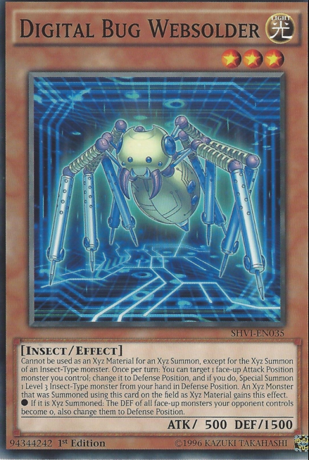 Digital Bug Websolder [SHVI-EN035] Common | Jomio and Rueliete's Cards and Comics