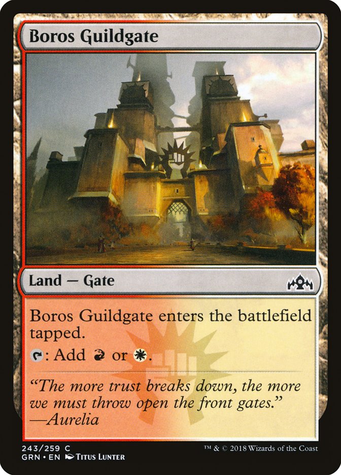 Boros Guildgate (243/259) [Guilds of Ravnica] | Jomio and Rueliete's Cards and Comics