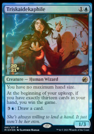 Triskaidekaphile [Innistrad: Midnight Hunt Prerelease Promos] | Jomio and Rueliete's Cards and Comics