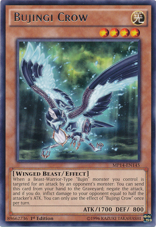 Bujingi Crow [MP14-EN145] Rare | Jomio and Rueliete's Cards and Comics