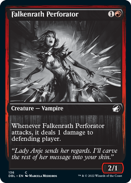 Falkenrath Perforator [Innistrad: Double Feature] | Jomio and Rueliete's Cards and Comics
