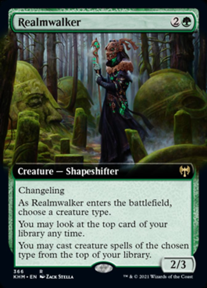 Realmwalker (Extended Art) [Kaldheim] | Jomio and Rueliete's Cards and Comics