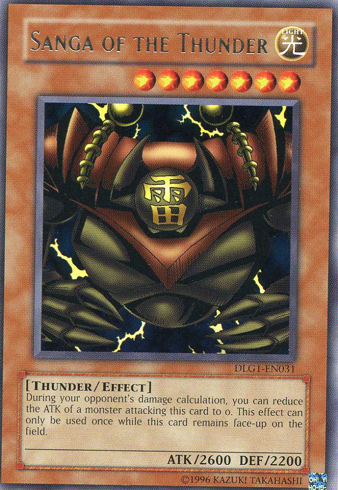 Sanga of the Thunder [DLG1-EN031] Rare | Jomio and Rueliete's Cards and Comics