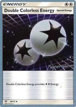 Double Colorless Energy (69/73) (Garbanette - Magnus Pedersen) [World Championships 2018] | Jomio and Rueliete's Cards and Comics
