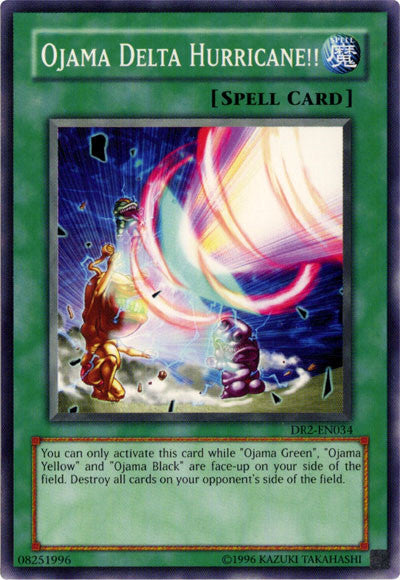 Ojama Delta Hurricane!! [DR2-EN034] Common | Jomio and Rueliete's Cards and Comics