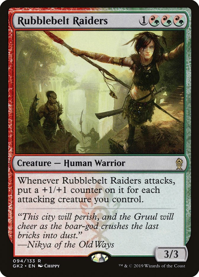 Rubblebelt Raiders [Ravnica Allegiance Guild Kit] | Jomio and Rueliete's Cards and Comics