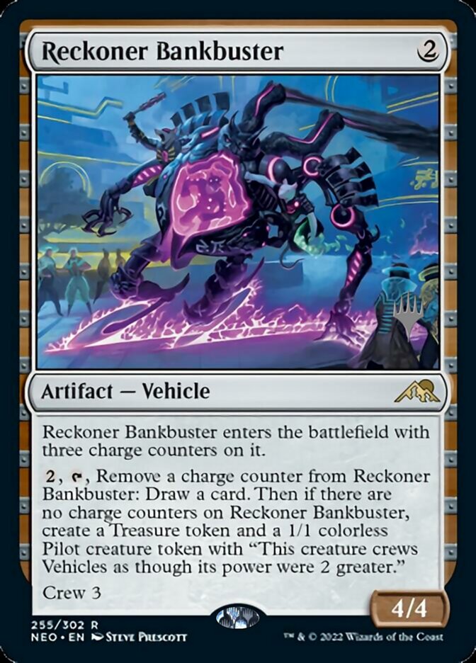 Reckoner Bankbuster (Promo Pack) [Kamigawa: Neon Dynasty Promos] | Jomio and Rueliete's Cards and Comics