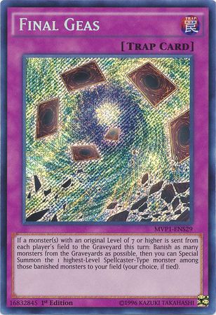 Final Geas [MVP1-ENS29] Secret Rare | Jomio and Rueliete's Cards and Comics