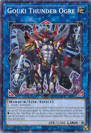Gouki Thunder Ogre (Starfoil) [SP18-EN035] Starfoil Rare | Jomio and Rueliete's Cards and Comics