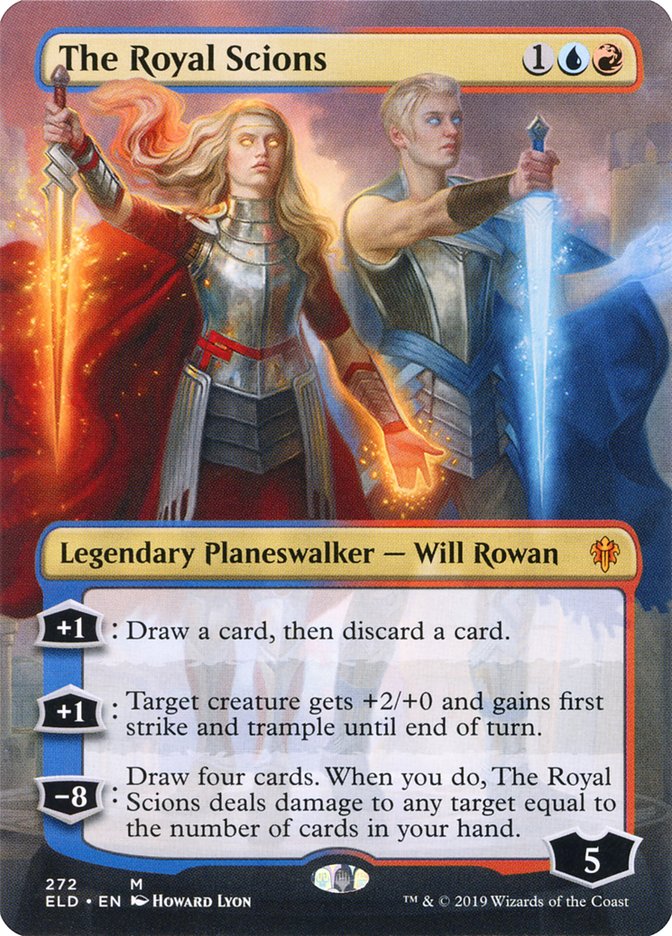 The Royal Scions (Borderless) [Throne of Eldraine] | Jomio and Rueliete's Cards and Comics
