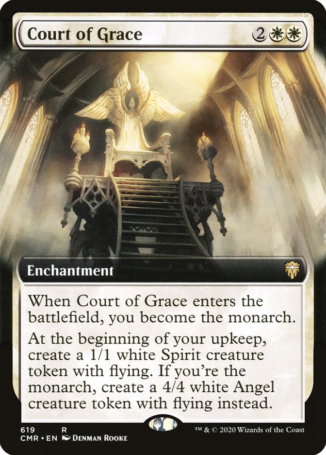 Court of Grace (Extended Art) [Commander Legends] | Jomio and Rueliete's Cards and Comics
