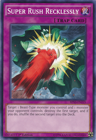 Super Rush Recklessly [BP03-EN219] Common | Jomio and Rueliete's Cards and Comics
