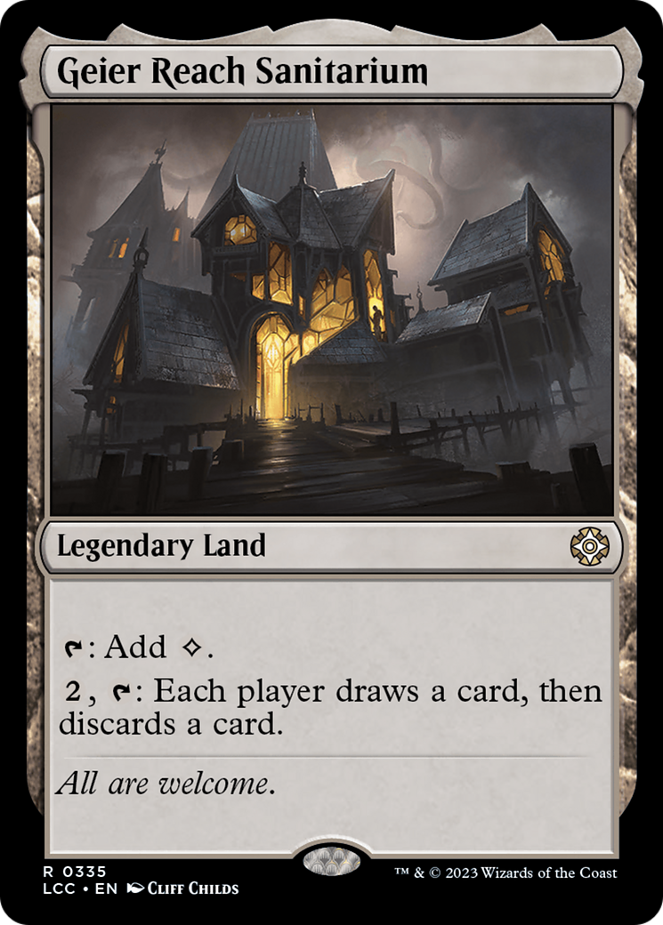 Geier Reach Sanitarium [The Lost Caverns of Ixalan Commander] | Jomio and Rueliete's Cards and Comics