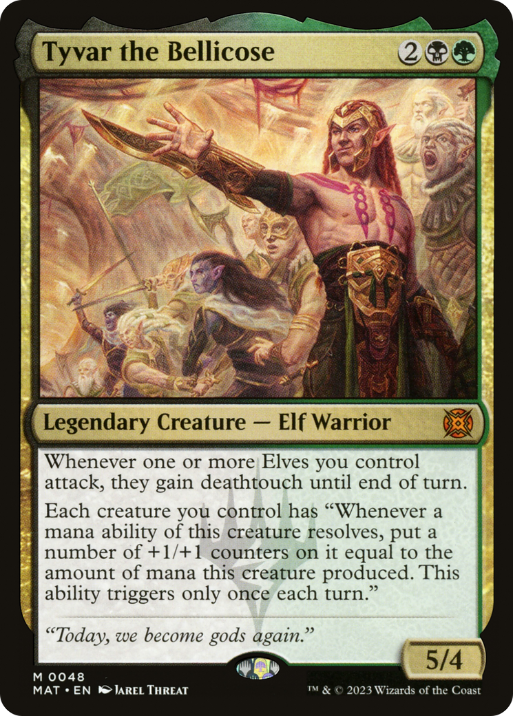 Tyvar the Bellicose [March of the Machine: The Aftermath] | Jomio and Rueliete's Cards and Comics