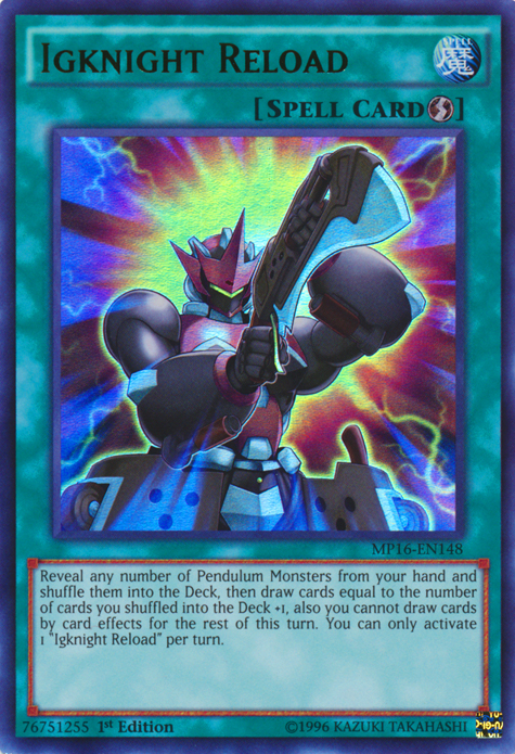 Igknight Reload [MP16-EN148] Ultra Rare | Jomio and Rueliete's Cards and Comics