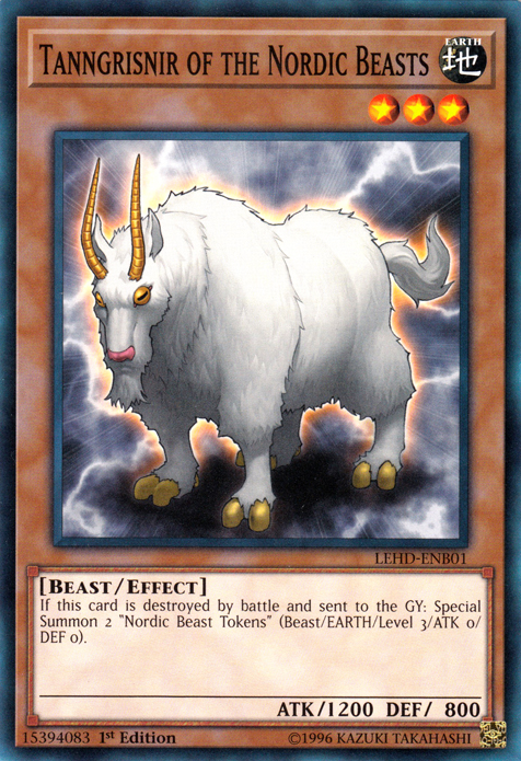 Tanngrisnir of the Nordic Beasts [LEHD-ENB01] Common | Jomio and Rueliete's Cards and Comics