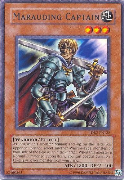 Marauding Captain [DB2-EN138] Rare | Jomio and Rueliete's Cards and Comics