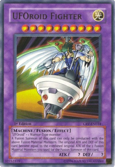 UFOroid Fighter [CRV-EN034] Ultra Rare | Jomio and Rueliete's Cards and Comics