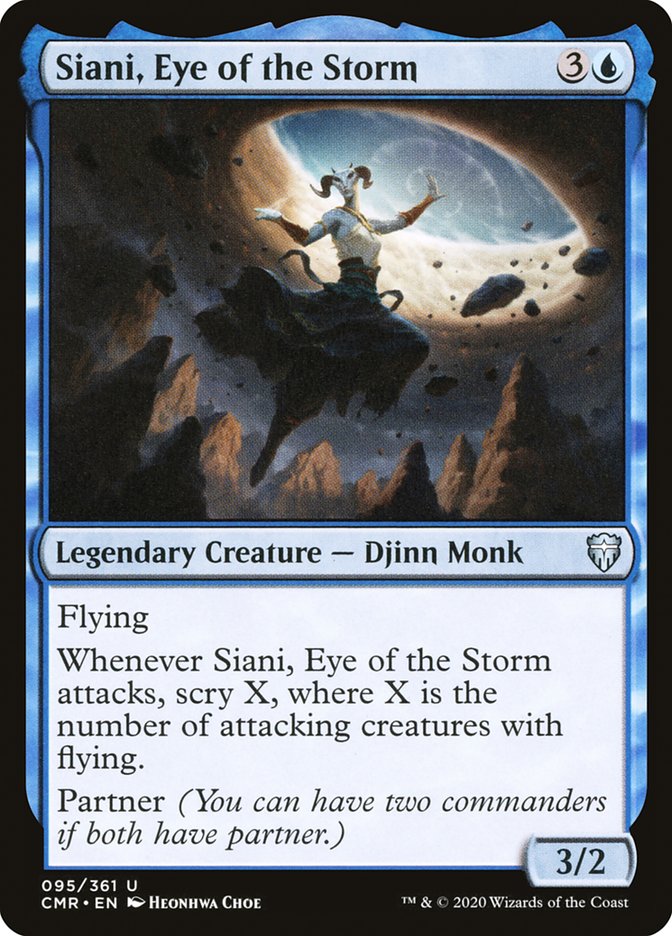 Siani, Eye of the Storm [Commander Legends] | Jomio and Rueliete's Cards and Comics