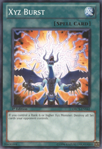 Xyz Burst [ORCS-EN061] Common | Jomio and Rueliete's Cards and Comics