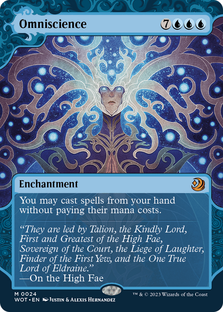 Omniscience [Wilds of Eldraine: Enchanting Tales] | Jomio and Rueliete's Cards and Comics
