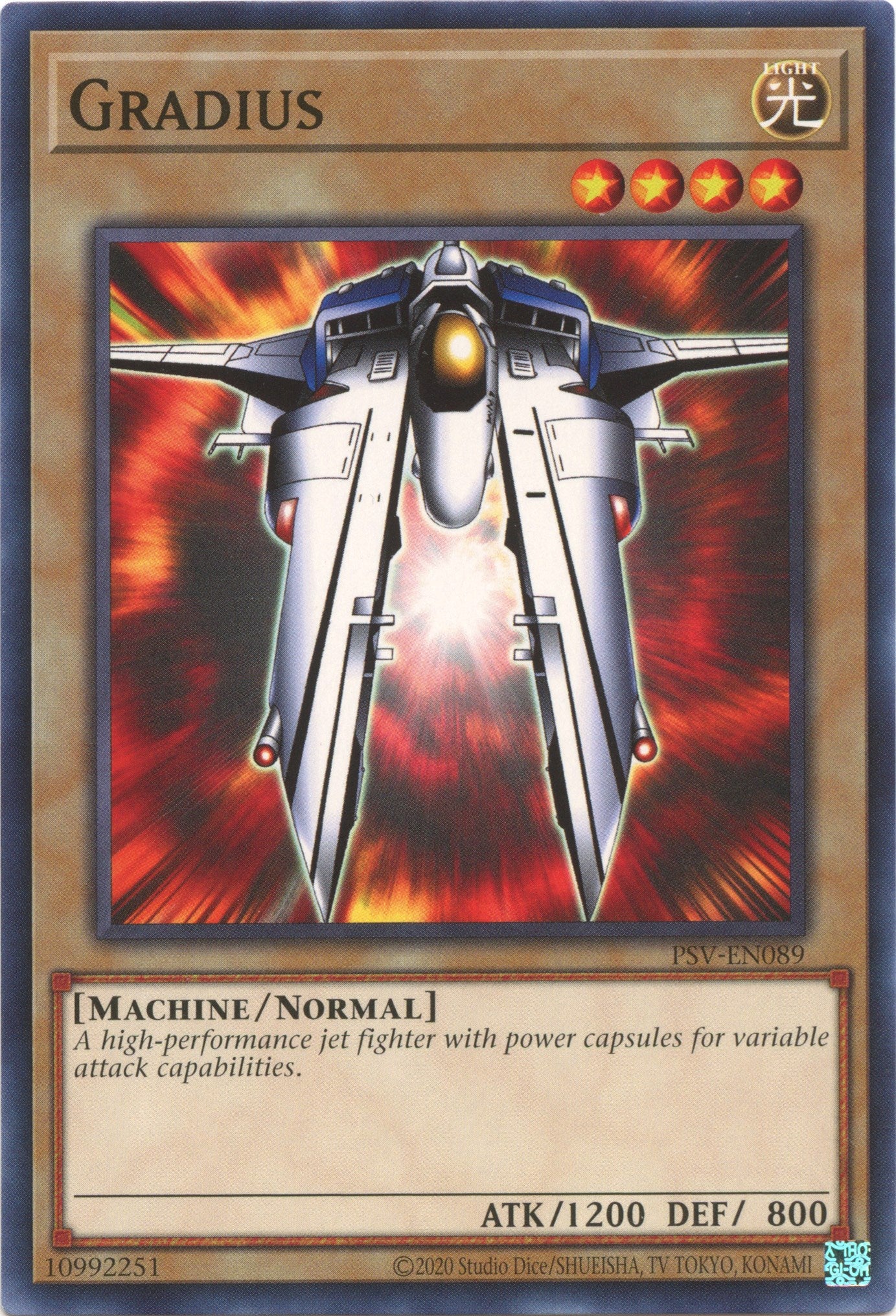 Gradius (25th Anniversary) [PSV-EN089] Common | Jomio and Rueliete's Cards and Comics