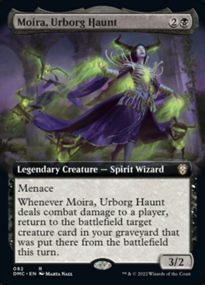 Moira, Urborg Haunt (Extended Art) [Dominaria United Commander] | Jomio and Rueliete's Cards and Comics