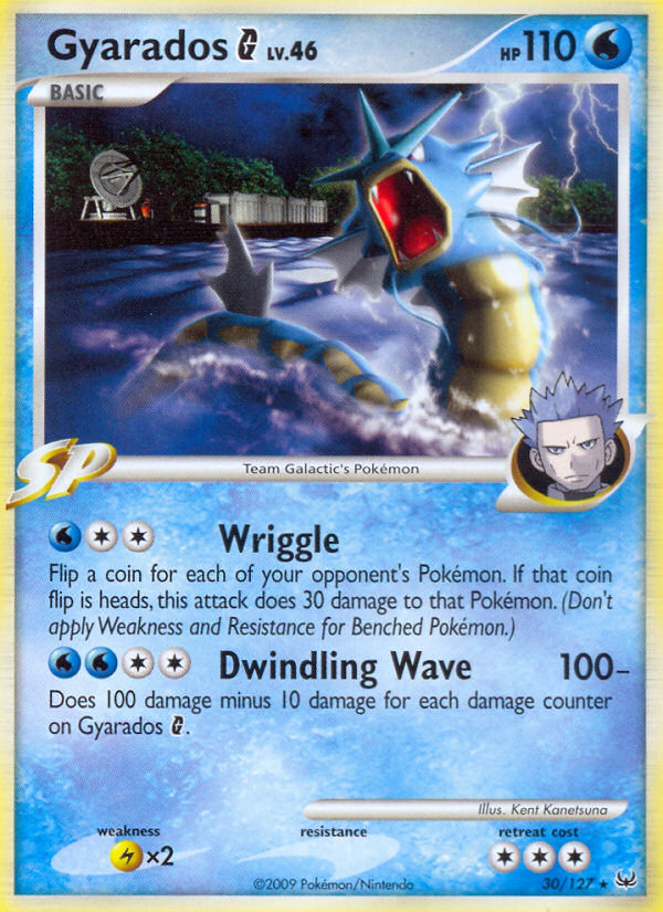 Gyarados G (30/127) [Platinum: Base Set] | Jomio and Rueliete's Cards and Comics