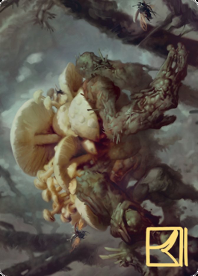 Swarm Shambler Art Card (Gold-Stamped Signature) [Zendikar Rising Art Series] | Jomio and Rueliete's Cards and Comics
