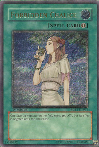 Forbidden Chalice (UTR) [RGBT-EN061] Ultimate Rare | Jomio and Rueliete's Cards and Comics