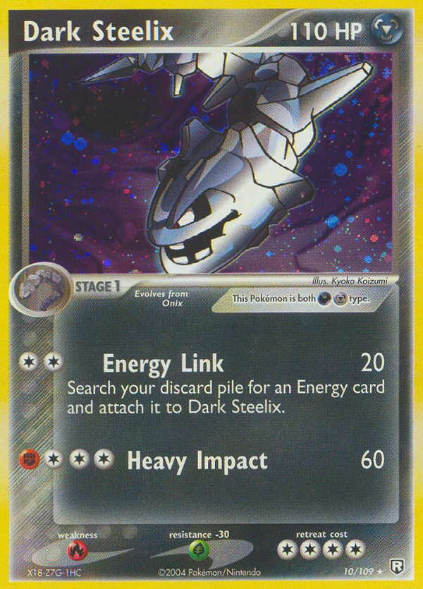 Dark Steelix (10/109) [EX: Team Rocket Returns] | Jomio and Rueliete's Cards and Comics