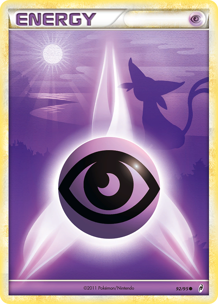 Psychic Energy (92/95) [HeartGold & SoulSilver: Call of Legends] | Jomio and Rueliete's Cards and Comics