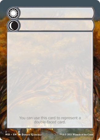 Helper Card (2/9) [Innistrad: Midnight Hunt Tokens] | Jomio and Rueliete's Cards and Comics