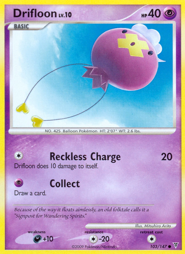 Drifloon (103/147) [Platinum: Supreme Victors] | Jomio and Rueliete's Cards and Comics