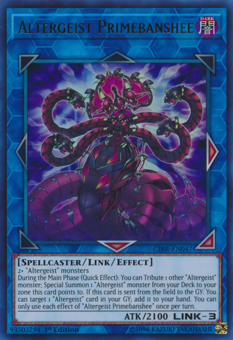 Altergeist Primebanshee [CIBR-EN047] Ultra Rare | Jomio and Rueliete's Cards and Comics